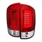 Spec-D Tuning 07-08 DODGE RAM LED TAIL LIGHTS WITH RED LENS, PK  2 LT-RAM07RLED-G2-TM - alternate 1